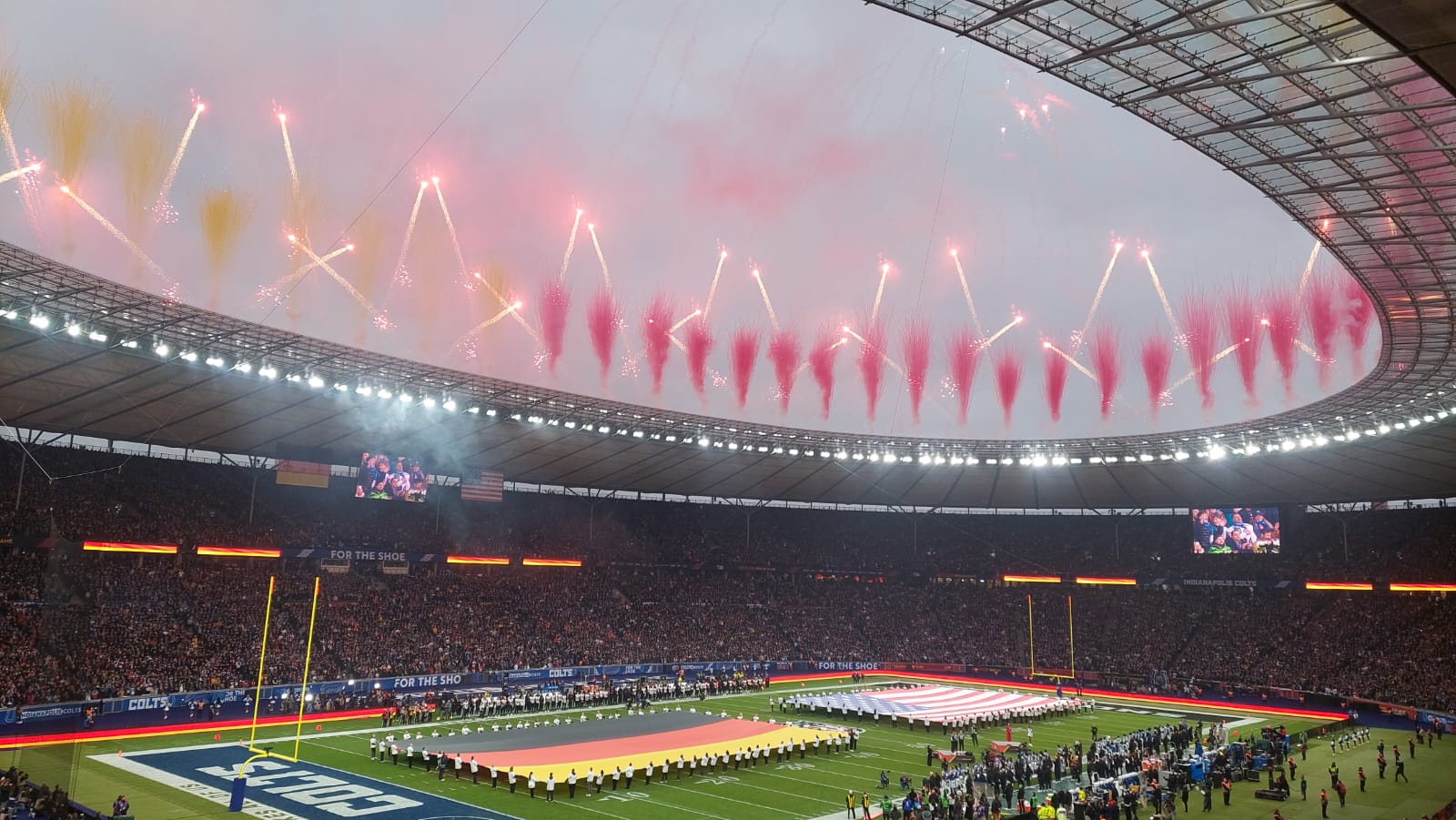 Impressionen vom NFL Game in Berlin